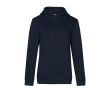 Sweatshirt van gerecycled katoen en polyester voor dames 280 g/m² B&C kleur marineblauw