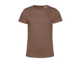 T-shirt van biologisch katoen voor dames met korte mouwen 150 g/m² B&C kleur bruin