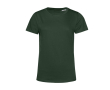 T-shirt van biologisch katoen voor dames met korte mouwen 150 g/m² B&C kleur bosgroen