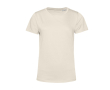 T-shirt van biologisch katoen voor dames met korte mouwen 150 g/m² B&C kleur gebroken wit