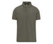 Klassieke unisex katoenen polo met korte mouwen 180 g/m² B&C kleur miliair groen