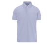 Klassieke unisex katoenen polo met korte mouwen 180 g/m² B&C kleur lavendel