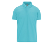 Klassieke unisex katoenen polo met korte mouwen 180 g/m² B&C kleur turkoois