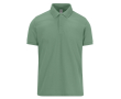 Unisex katoenen polo met korte mouwen 210 g/m² B&C kleur olijfgroen