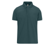 Unisex katoenen polo met korte mouwen 210 g/m² B&C kleur donkergroen