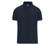 Unisex katoenen polo met korte mouwen 210 g/m² B&C kleur marineblauw