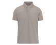 Unisex katoenen polo met korte mouwen 210 g/m² B&C kleur grijs
