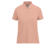 Basis katoenen polo voor dames met korte mouwen 210 g/m² B&C kleur nude
