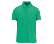 Kleurrijke polo van polyester en katoen met korte mouwen 180 g/m² B&C kleur groen