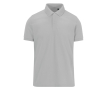 Kleurrijke polo van polyester en katoen met korte mouwen 180 g/m² B&C kleur grijs