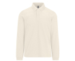 Klassieke polo van piqué katoen met lange mouwen 180 g/m² B&C kleur gebroken wit