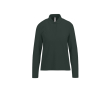 Polo van piqué katoen voor dames met lange mouwen 180 g/m² B&C kleur bosgroen