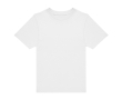 Kinder T-shirt van katoen met flexibel design 150 g/m² B&C kleur wit