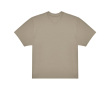 Oversized T-shirt van duurzaam katoen stof 220 g/m² B&C kleur zand