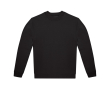 Casual unisex sweater van ecologische materialen 280 g/m² B&C kleur zwart