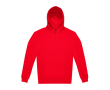 Unisex sweater van katoen met relaxte schouders 280 g/m² B&C kleur rood