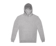Unisex sweater van katoen met relaxte schouders 280 g/m² B&C kleur gemarmerd grijs