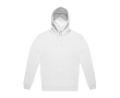 Unisex sweater van katoen met relaxte schouders 280 g/m² B&C kleur wit