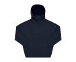 Oversized unisex eco hoodie met capuchon 350 g/m² B&C kleur marineblauw