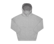 Oversized unisex eco hoodie met capuchon 350 g/m² B&C kleur gemarmerd grijs