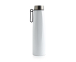 Thermosfles van gerecycled roestvrij staal met handig handvat 750ml kleur wit