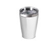 Thermosbeker van gerecycled roestvrij staal met elegant design, 330ml kleur wit