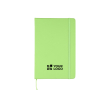 Duurzaam RPET notitieboek A5 hardcover met gelinieerde pagina’s kleur lichtgroen