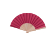 Goedkope gepersonaliseerde waaiers van hout en polyester Woodster kleur bordeaux