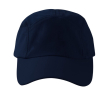 Sportpet van waterafstotende microvezel in één maat kleur blauw