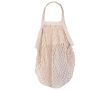 Katoenen mesh tas van organisch katoen 100 g/m2 - Organic Cotton kleur beige