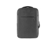 Laptoptas voor laptops en riem voor koffers kleur grijs