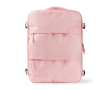 Mochila voor laptop 15'' van polyester, ideaal voor reizen kleur roze
