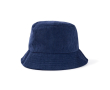 Unisex bobhoed van zachte corduroy om te personaliseren kleur marineblauw