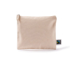 Fairtrade katoen toilettas met bijpassend koord 220 g/m2 kleur naturel