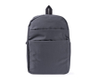 Lichte nylon laptoprugzak met antidiefstalzakje 16'' kleur grijs