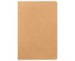 Notitieboeken met crèmekleurige bladen en FSC papier, geruit A5 kleur khaki