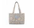 Tas van katoen en polyester met premium opdruk 220 g/m² kleur blauw