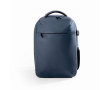 PU-rugzak met 14”-laptopvak en vacuümpomp 17 L kleur marineblauw