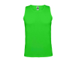 Sportshirt voor kids met verwijderbaar label 140 g/m² Roly kleur limoen groen