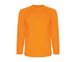 Lang sportshirt voor kinderen bedrukken 150 g/m² Roly kleur neon oranje