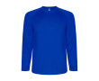 Lang sportshirt voor kinderen bedrukken 150 g/m² Roly kleur blauw