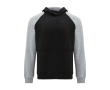 Kinderhoodie in twee kleuren van zachte fleece 280 g/m² - Roly Badet kleur matzwart