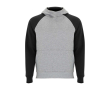 Kinderhoodie in twee kleuren van zachte fleece 280 g/m² - Roly Badet kleur zwart