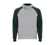 Kinderhoodie in twee kleuren van zachte fleece 280 g/m² - Roly Badet kleur groene fles