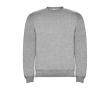 Trui voor kinderen van katoen en polyester 280 g/m2 Roly kleur lichtgrijs gemarmerd