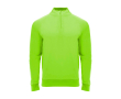 Kindertrui met lange mouwen en korte rits 200 g/m² Roly kleur neon groen