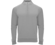 Kinder sweatshirt met lange mouw en korte rits 200 g/m² Roly kleur grijs