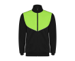 Trainingspakje van polyester met gepaste kleuren 225 g/m² Roly kleur limoen groen