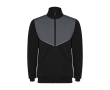 Trainingspakje van polyester met gepaste kleuren 225 g/m² Roly kleur donkergrijs