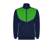 Trainingspakje van polyester met gepaste kleuren 225 g/m² Roly kleur groen